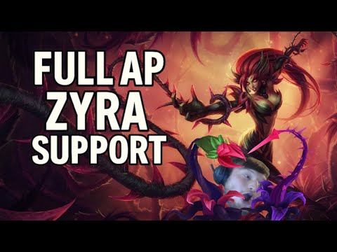 FULL AP ZYRA SUPPORT! Casual Game, Big Roots, and a Chill Win | League of Legends