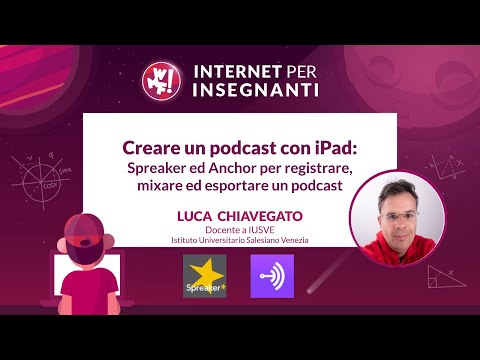 Come creare un podcast con Ipad