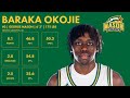 Baraka Okojie - George Mason - 2023-24 Transfer Portal Highlights