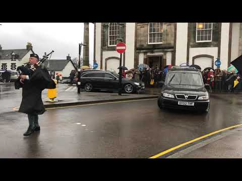 Funeral of Don Clark 30th Jan 2020