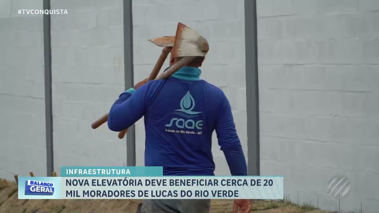 Lucas do Rio Verde avança no saneamento com nova estação de esgoto em operação