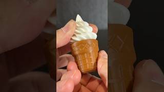 3D Printed Ice Cream Cone Clicker Fidget #3dprinting #3dprinted #satisfying #asmr #icecream #toys