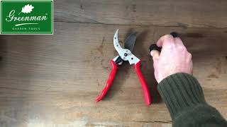 Looking after your 8.5 Inch Pruner Secateurs