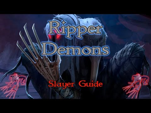 [Runescape] Ripper Demons Guide - Elite Slayer Creatures - 600k xp/h