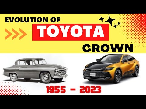 Thumbnail for The Evolution of Toyota Crown👑 by Toyota, Ford Versailles, Simca, Toyota Crown, Taxi, Toyota AA, Car, Vehicle, Toyopet