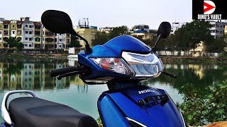 Honda Activa 5G First Ride Review ft. Blue, Yellow, Red colors #ScooterFest