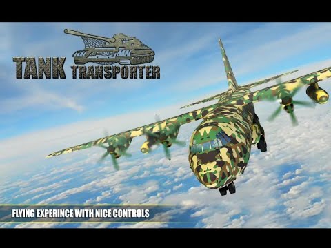 US Army Tank Transporter Airplane || Android Gameplay  for kids