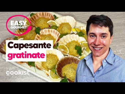 Capesante gratinate al forno: la ricetta facilissima per un antipasto raffinato ideale per le feste