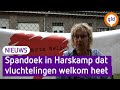 In Harskamp klinkt ook steun voor de Afghaanse vluchtelingen.