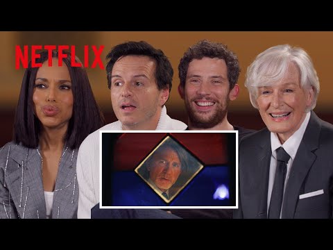 The Wake Up Dead Man Cast Try Benoit Blanc's Accent