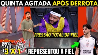 AGORA A COISA FICOU SÉRIA! PROTESTO PESADO DA TORCIDA DO CORINTHIANS APÓS DERROTA PARA O SANTOS