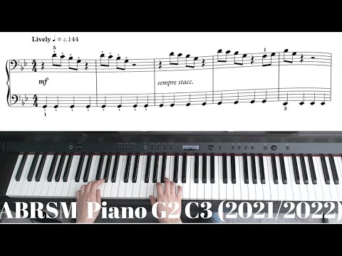 ABRSM 2021-2022 piano Grade 2 C3: Inter-City Stomp