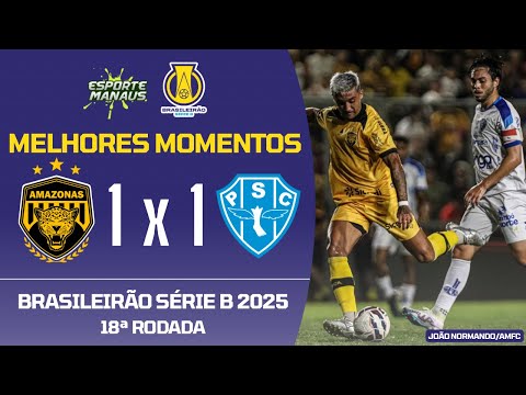Amazonas FC 1x1 Paysandu