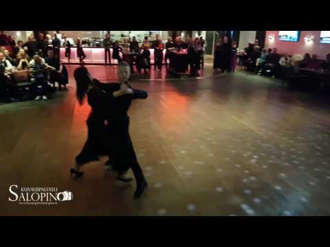 Markus Hirvonen ja Liisa Setälä Pro Am kisoissa esitys 25 3