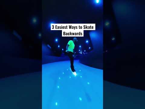3 Easiest Ways to Skate Backwards 🫠 #skating #tutorial #tips #shorts