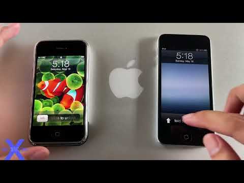 iPhoneOS 1 vs iOS 6
