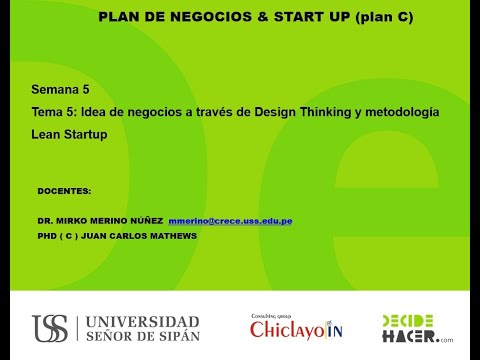 , title : 'Idea de negocios a través de Design Thinking  y metodología Lean Startup'