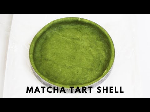 How to make Matcha Tart Shell