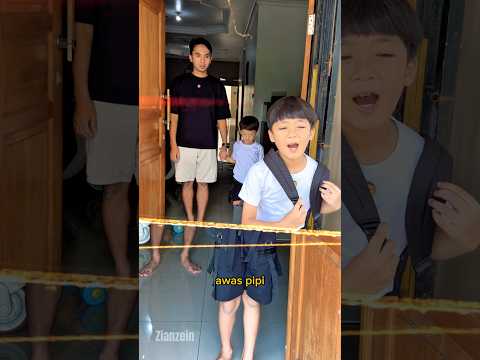 Zian kabur dari rumah #zianzein