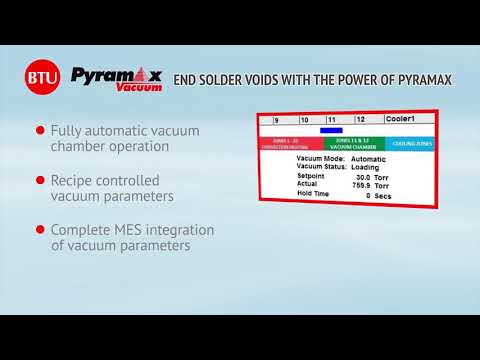 Smartsol BTU Pyramax Vacuum Reflow Oven