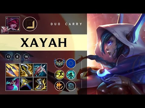 Xayah ADC vs Miss Fortune - EUW Challenger Patch 25.23