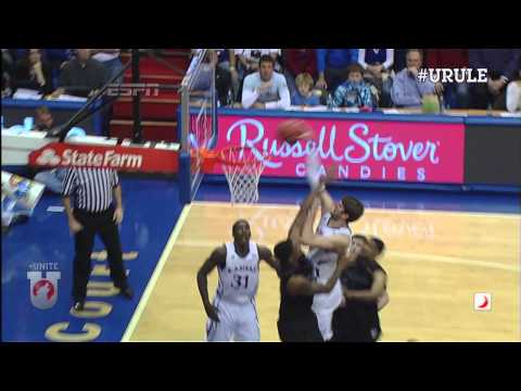 URULE of the NITE: Jeff Withey Throws it Down Mean