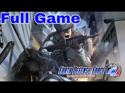 Earth Defense Force 4.1 Full Playthrough (Hard) Longplay