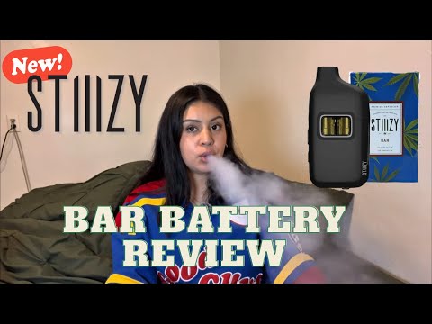 Trying the new STIIIZY BAR BATTERY! | Cannazè