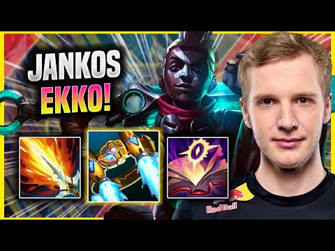 JANKOS IS A BEAST WITH EKKO! - G2 Jankos Plays Ekko JUNGLE vs Zed! | Preseason 2022