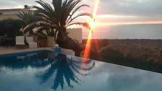 preview picture of video 'Aglou Paradise sunset scene near Mirleft, Sidi Ifni region in South Morocco'