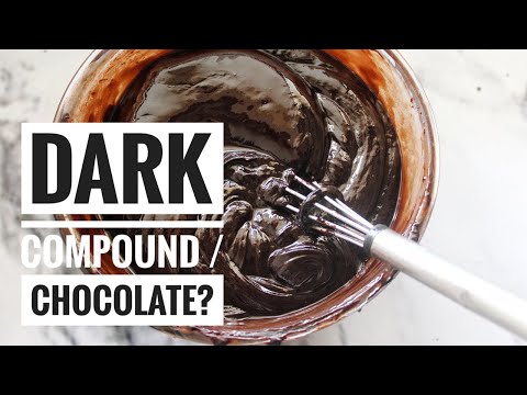 What is the Difference between Dark Chocolate & Dark Compound?