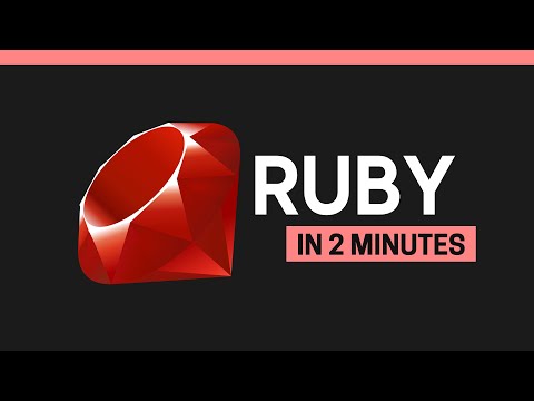 Ruby Explained in 2 minutes