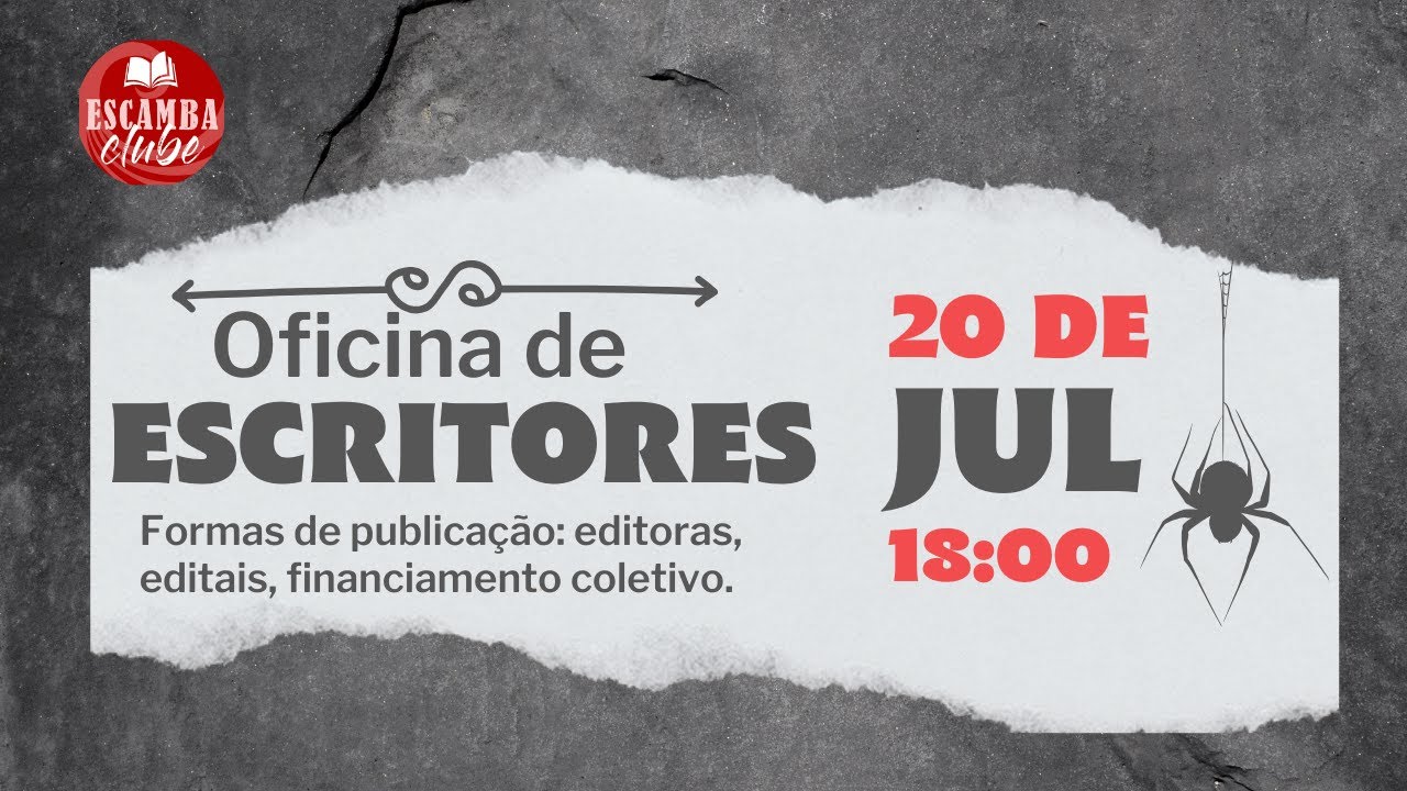 Oficina de Escritores | Formas de publicação: editoras, editais, financiamento coletivo.