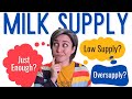 Milk Supply Types WHAT TO EXPECT Breastfeeding VS Pumping Low Supply And Undersupply
