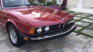 BMW 6 klasė (E24) 1976 - 1989