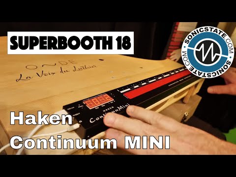 Superbooth 2018: Haken Continuum gets a Mini-Me