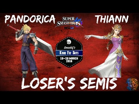 K4D - ThePandorica (Cloud) vs. SS|Thiann (Zelda) [Losers Semis]