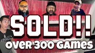 Switch Collection Sold! Over 300 Games!