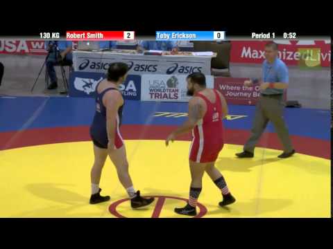 130 KG Finals (1 of 2) - Robby Smith vs. Toby Erickson