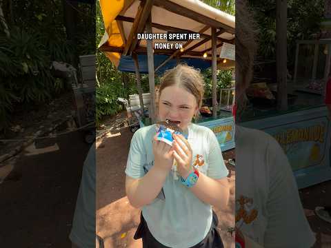 I gave my kids a $50 budget for snacks and lunch at Disney. Day 1: Animal Kingdom