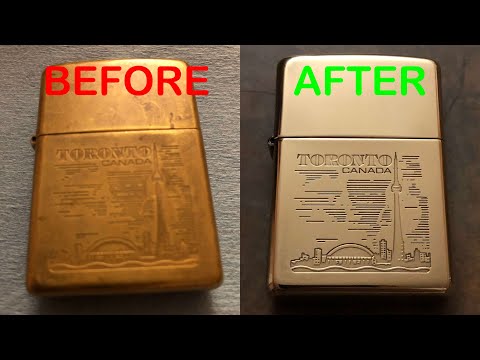 Restoring the Shine on a Brass Zippo