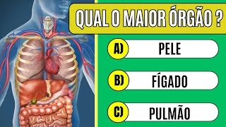 Quiz de Anatomia: Descubra o Quanto Você Sabe sobre o Corpo Humano! #quiz