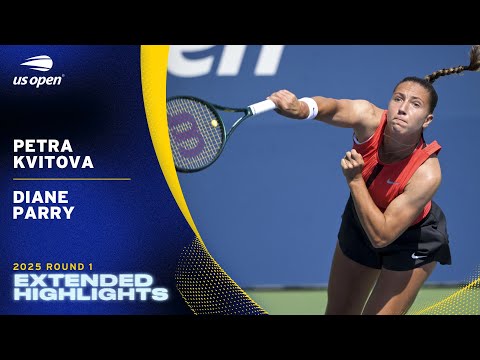 Petra Kvitova vs. Diane Parry Extended Highlights | 2025 US Open Round 1