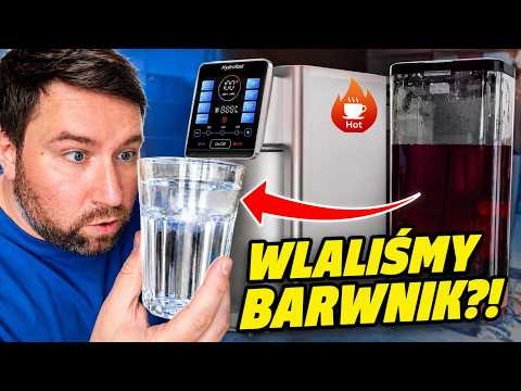 Nablatowy filtr odwróconej osmozy Hydrofast W100 – Opinie i Test WLALIŚMY BARWNIK!!!