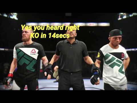 Conor Mcgregor kicking Ass on UFC 2 XBOX one