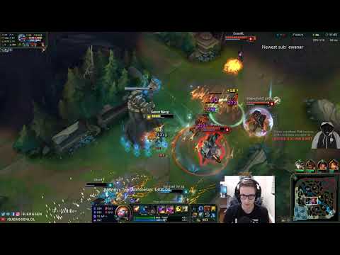 TSM Bjergsen Zoe vs Karma mid pre Season 8 Full HD