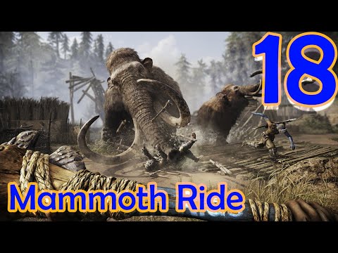 Far Cry Primal - Pt.18 - Riding a mammoth (PS4 Pro 4k)