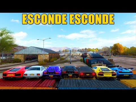 LAMBORGHINI AVENTADOR HIDE AND SEEK - FORZA HORIZON 4 - GAMEPLAY