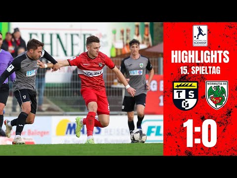 Highlightvideo TSG Balingen - VfR Wormatia 08 Worms - Regionalliga Südwest