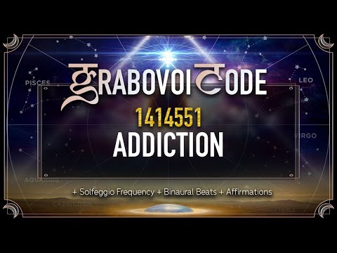 Grabovoi Numbers for HELP AGAINST ADDICTION | Grabovoi Sleep Meditation with GRABOVOI Codes
